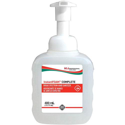 SC Johnson Hand Sanitizer, 400Ml Pump Bottle, 8"Wx11-1/2"Lx5"H, Clear