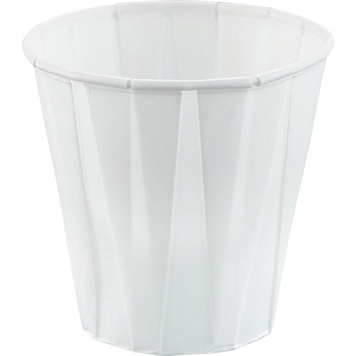 Solo 3.5 Oz Cold Paper Cups, White, Pack of 100