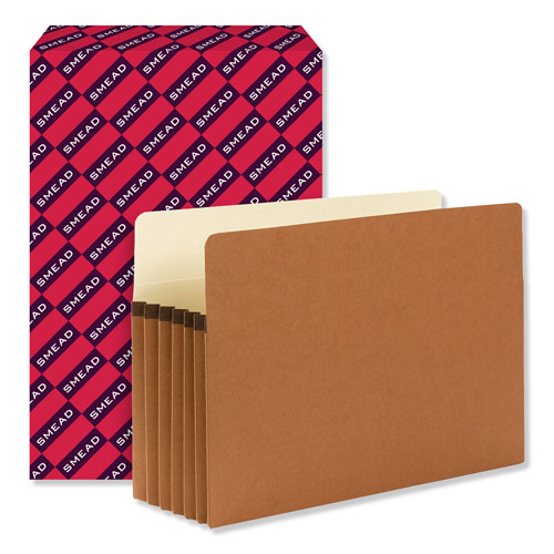 Smead Redrope Drop Front File Pockets, 5.25