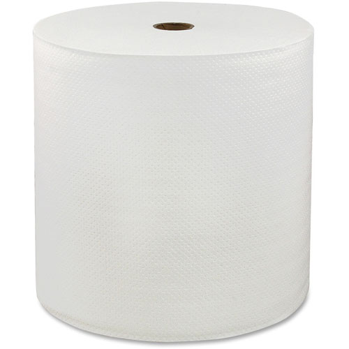 Solaris Hardwound Roll Towels, 1-Ply, 6RL/CT, White