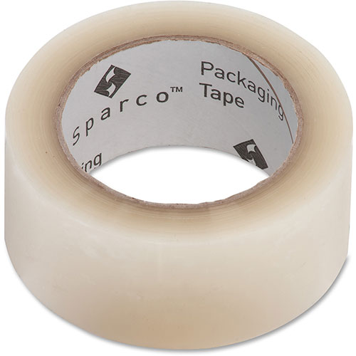 Sparco Packaging Tape Roll, 1.6 mil, 2