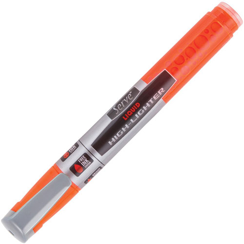 So-Mine Serve Jumbo Liquid Highlighter - Chisel Marker Point Style - Fluorescent Assorted Pigment-based, Liquid Ink - 1 Each