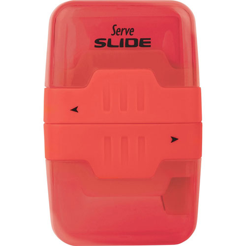 So-Mine Serve Slide Eraser & Sharpener Combo - Plastic - Multicolor - 1 Each