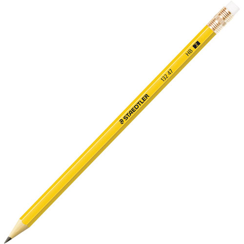 Staedtler Pre Sharpened No2 Pencils 12bx Yellow Std13247c12a6