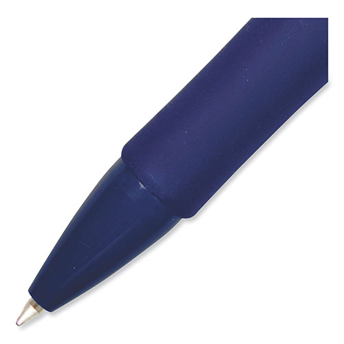 Stride StrideRio Gel Pen, Retractable, Medium 0.7 mm, Blue Ink, Translucent Blue Barrel, 12/Box