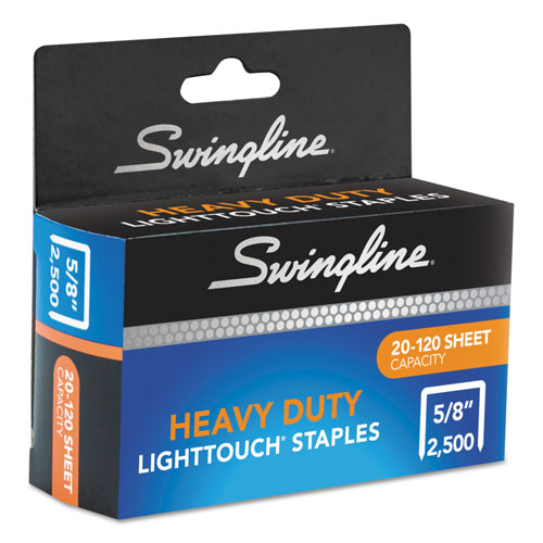 Swingline Light Touch Heavy-Duty Staples, 0.63