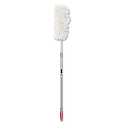 Rubbermaid HiDuster Dusting Tool with Straight Lauderable Head, 51" Extension Handle