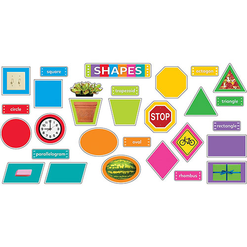 Trend Enterprises Shapes All Around Us Learning Set - Learning Theme/Subject
