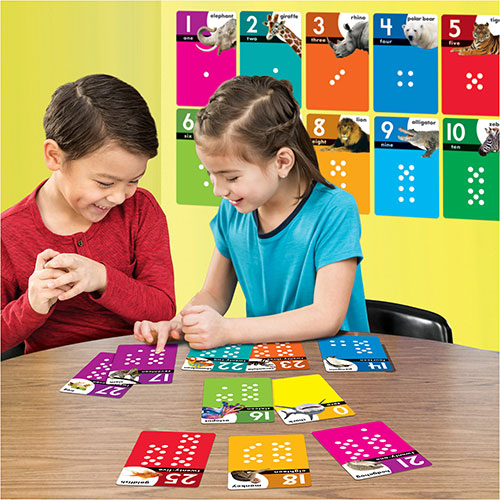 Trend Enterprises Animals Count 0-31 Learning Set with Numbered Counting Cards - Theme/Subject: Fun - Skill Learning: Animal Shapes, Mathematics, Number