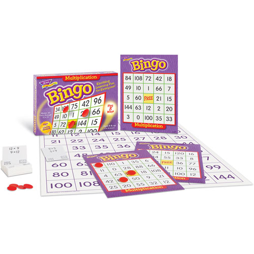 Trend Enterprises Multiplication Bingo for Ages 8 And Up