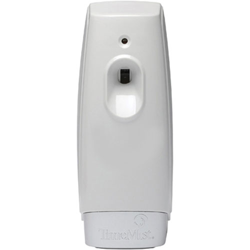 Timemist Settings Air Freshener Dispenser, 0.13 Hour, 0.25 Hour, 0.50 Hour, 2 x AA Battery, 6/Carton, White