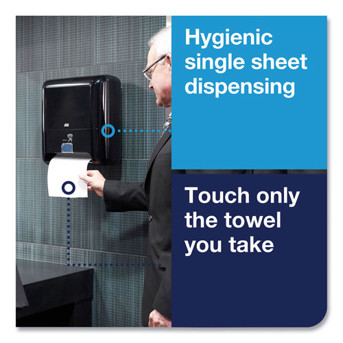 Tork Elevation Matic Hand Towel Dispenser with Intuition Sensor, 13 x 8 x 14.5, Black