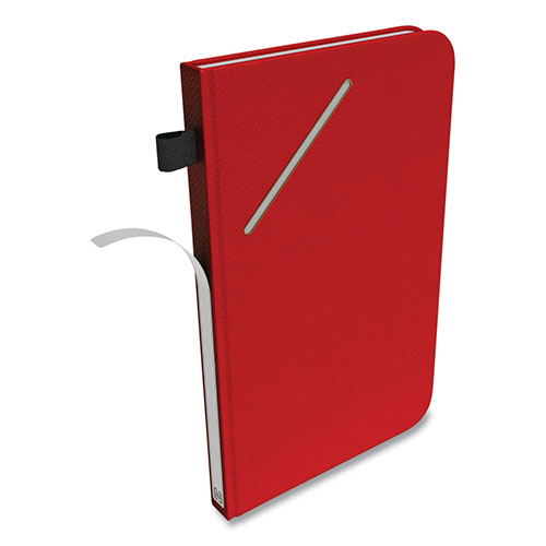TRU RED™ Medium Starter Journal, Narrow Rule, Red Cover, 5 x 8, 192 Sheets