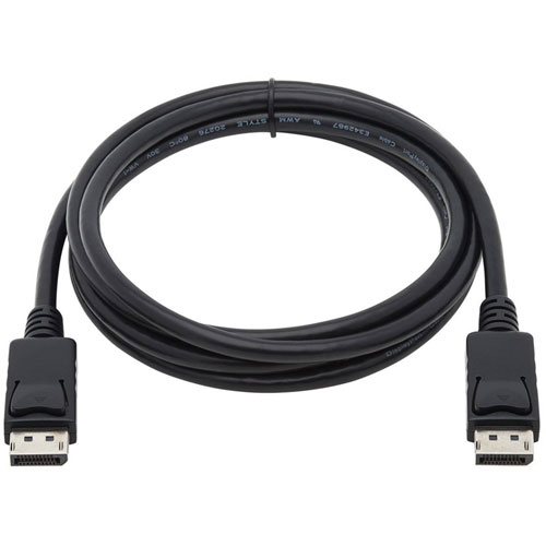 Tripp Lite DisplayPort Cable with Latches (M/M), 4K x 2K 3840 x 2160 @ 60Hz, 6 ft.