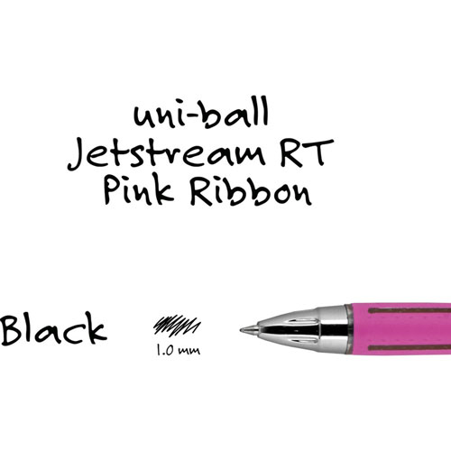 Uni-Ball Jetstream RT Ballpoint Pens - Medium Pen Point - 1 mm Pen Point Size - Multi - 3 / Pack