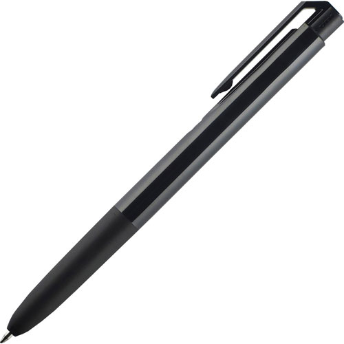 Uni-Ball Spectrum Gel Pen - 0.7 mm Pen Point Size - Black Gel-based Ink - 1 Dozen