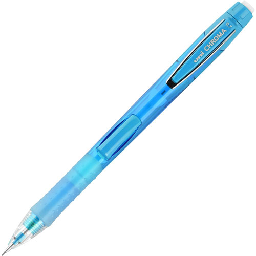 Uni-Ball Mechanical Pencils, w/Lead/Erasers, 0.7mm, 2Pencils/PK, MI