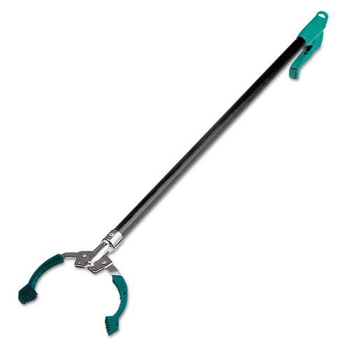 Unger Nifty Nabber Extension Arm with Claw, 18in, Black/Green