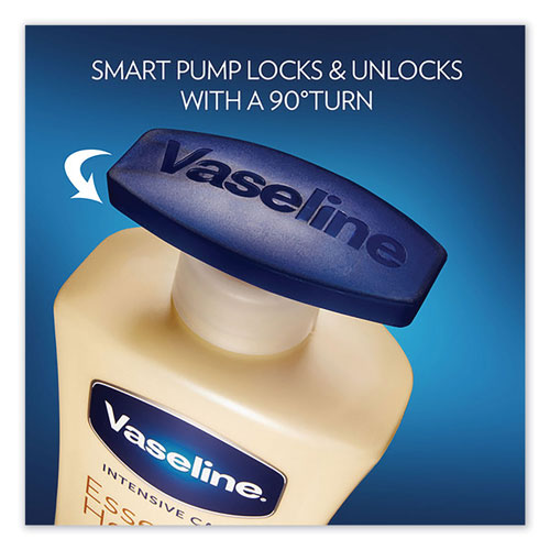 Vaseline® Intensive Care Essential Healing Body Lotion, 20.3 oz, Pump Bottle, 4/Carton