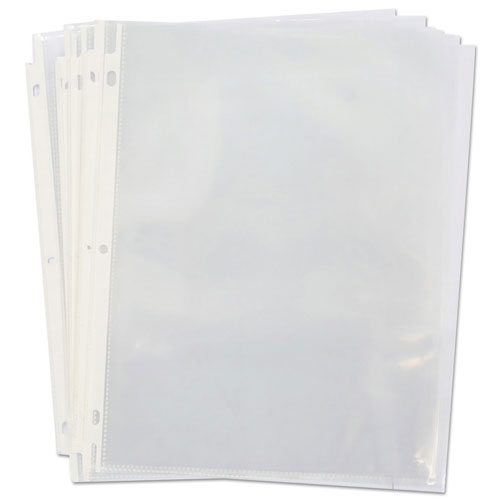 Universal Standard Sheet Protector, Economy, 8.5 x 11, Clear, 200/Box