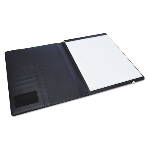Universal Padfolio, 8 1/2 x 11, Vinyl, Black