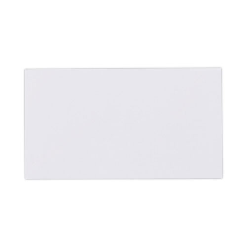 Universal Peel Seal Strip Security Tint Business Envelope, #6 3/4, Square Flap, Self-Adhesive Closure, 3.63 x 6.5, White, 100/Box
