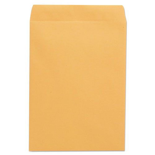Universal Catalog Envelope, #10 1/2, Square Flap, Gummed Closure, 9 x 12, Brown Kraft, 250/Box