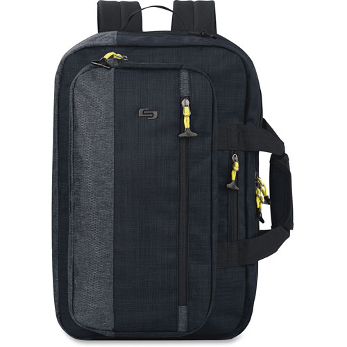 Solo Hybrid Backpack, Holds 15.6" Laptop, Blue/Gray
