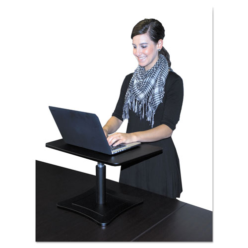Victor High Rise Adjustable Laptop Stand, 21 x 13 x 12 to 15 3/4, Black