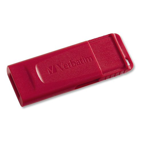 Verbatim Store 'n' Go USB Flash Drive, 4 GB, Red