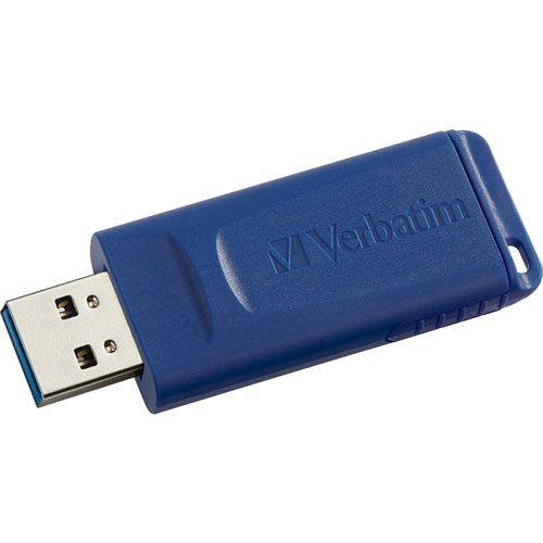 Verbatim 128GB FLASH DRIVE USB 2.0 BLUE