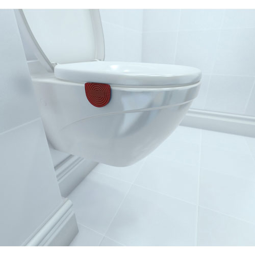 Vectair Systems Airloop Toilet Bowl Clip Air Freshener - Clip - 3000 ft³ - Cucumber & Melon - 30 Day - 10 / Carton