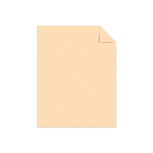Astrobrights Color Cardstock, 65 lb, 8.5 x 11, Punchy Peach, 250/Pack