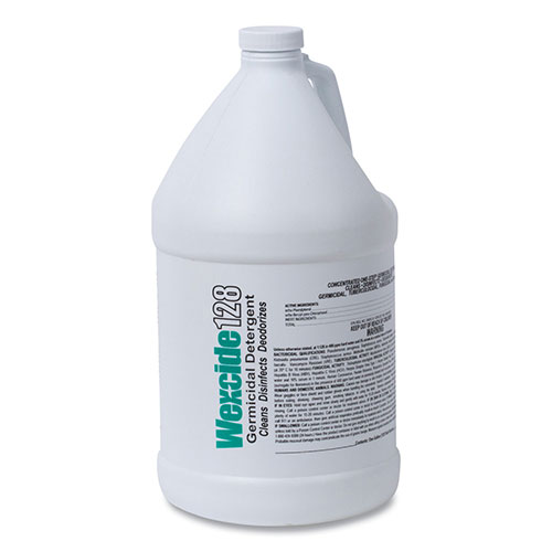 Wexford Labs Wex-Cide Concentrated Disinfecting Cleaner, Nectar Scent, 128 oz Bottle, 4/Carton