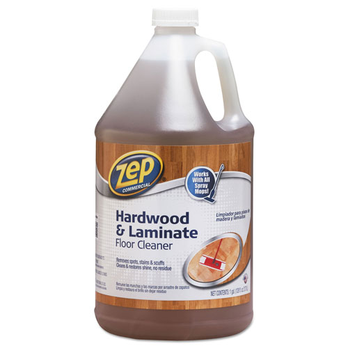 Zep Commercial® Hardwood and Laminate Cleaner, 1 gal Bottle