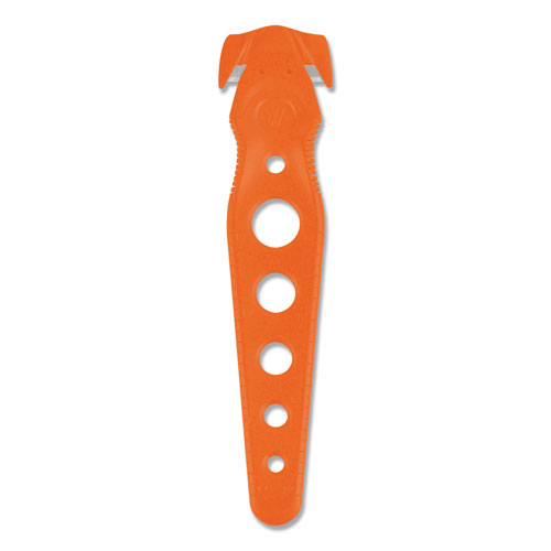 Acme Safety Cutter, 1.2" Blade, 5.75" Plastic Handle, Orange, 5/Pack