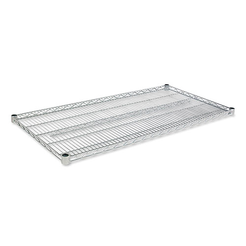 Alera Industrial Wire Shelving Extra Wire Shelves, 48w x 24d, Silver, 2 Shelves/Carton