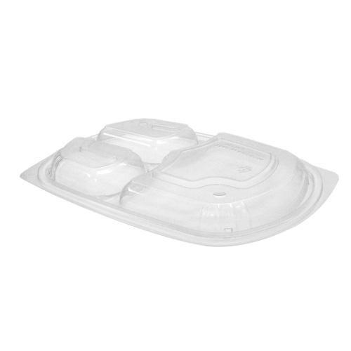 Anchor Packaging MicroRaves 3 Section Dome Lid