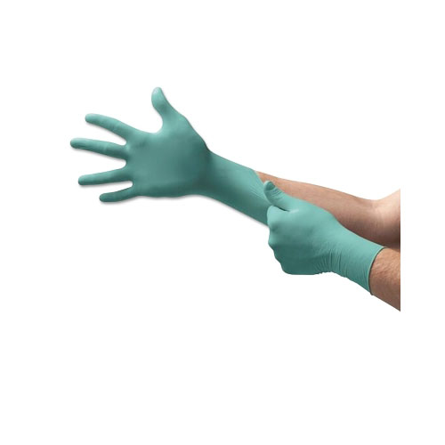 Ansell NeoPro Disposable Gloves, Neoprene, Finger -17 mm; Palm -13 mm, X-Large, Green
