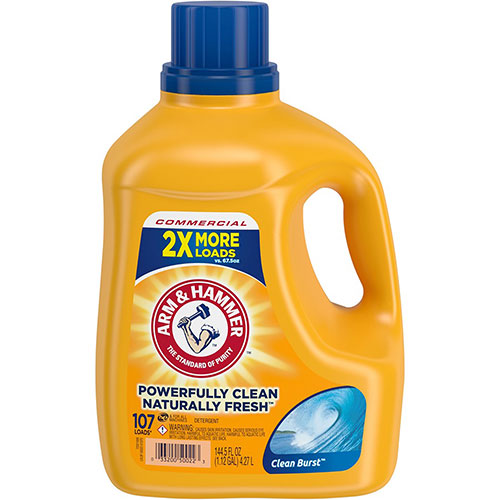 Arm & Hammer® Clean Burst Laundry Detergent - Concentrate Liquid - 144.5 fl oz (4.5 quart) - Clean Burst Scent