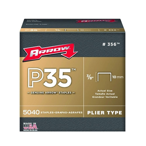 Arrow Fastener 3/8" STAPLE FOR P35 & P35S