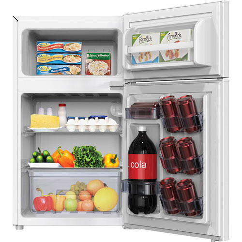 Avanti Products Counter High Refrigerator/Freezer, 18-3/4" x 19-3/4" x 33-1/2", White