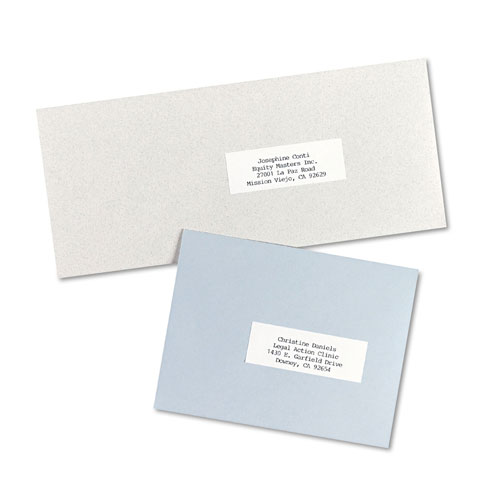 Avery Copier Mailing Labels, Copiers, 1 x 2.81, White, 33/Sheet, 250 Sheets/Box