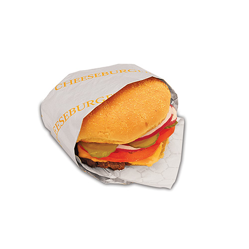 Bagcraft Foil/Paper Honeycomb Insulated Wrap "Cheeseburger"