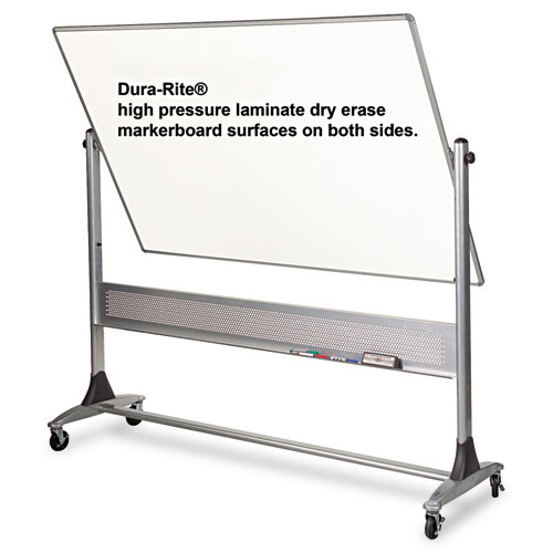Balt Dry Erase Board, 72" x 48", Silver Frame