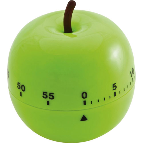Baumgarten's Shaped Timer, 4 1/2" dia., Green Apple