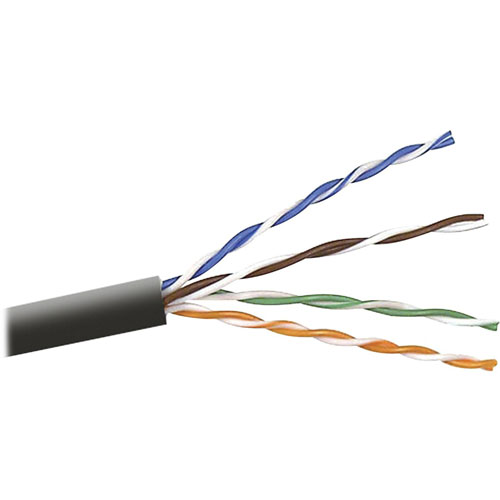 Belkin FastCAT - Bulk Cable - 1000' - UTP - (CAT 6) - Black
