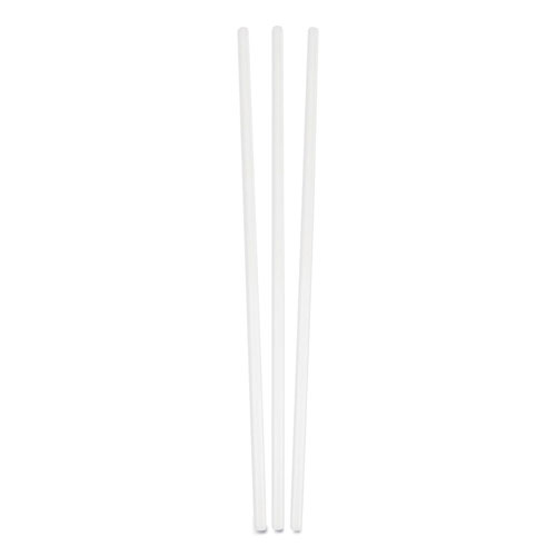 Berkley Square Polypropylene Stirrers, 5", White, 1,000/Pack