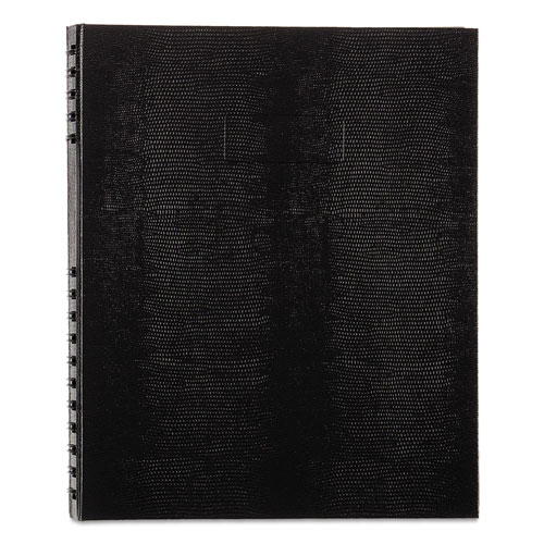 Blueline NotePro Notebook, 1-Subject, Medium/College Rule, Black Cover, (100) 11 x 8.5 Sheets