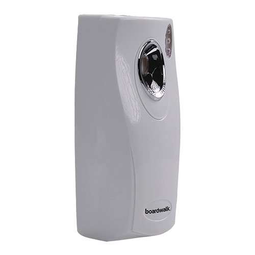 Boardwalk Classic Metered Air Freshener Dispenser, 4" x 3" x 9.5", White